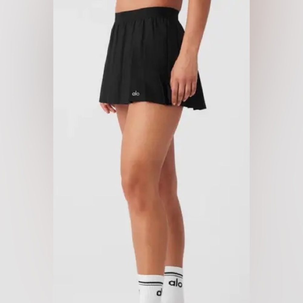 ALO Yoga Black Mini Skirt